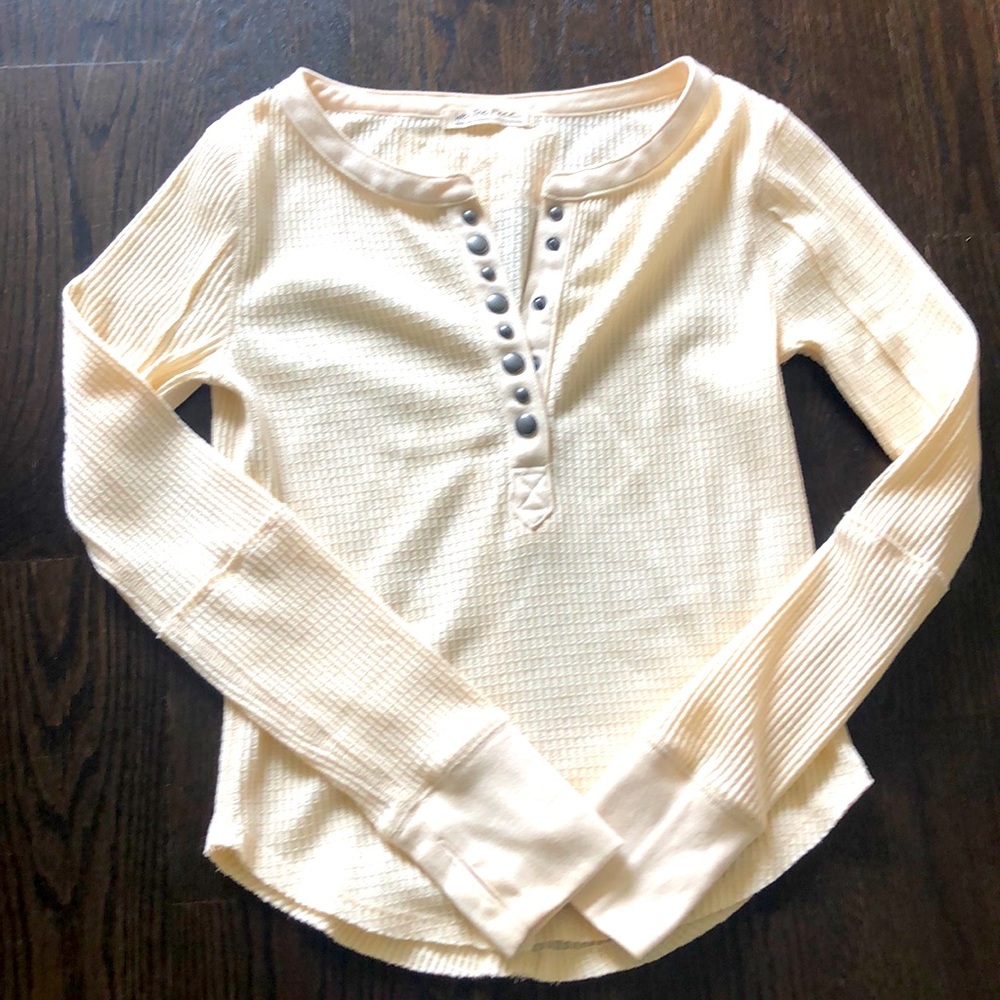 Free people Henley shirt